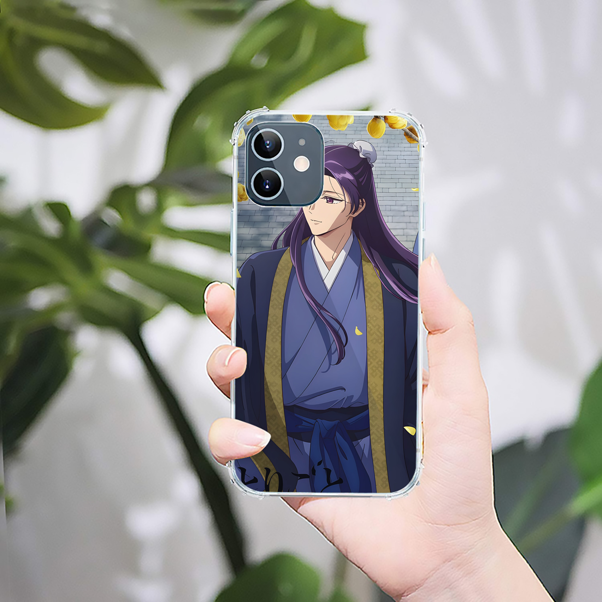 （画像用） 薬屋のひとりごと The Apothecary Diaries 【iPhone 12シリーズ対応】透明スマホケース（クリアソフトケース）